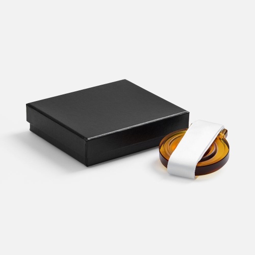 Медаль Glassglow, оранжевая фото 3