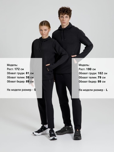 Худи унисекс Begi, черное фото 6 Худи унисекс Begi, черное фото 6