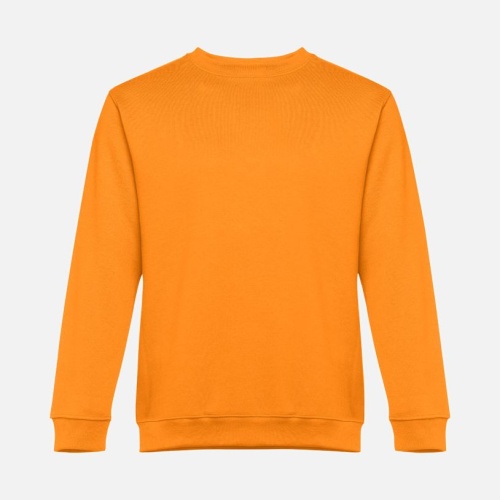 Свитшот унисекс Delta, оранжевый Свитшот унисекс Delta, оранжевый