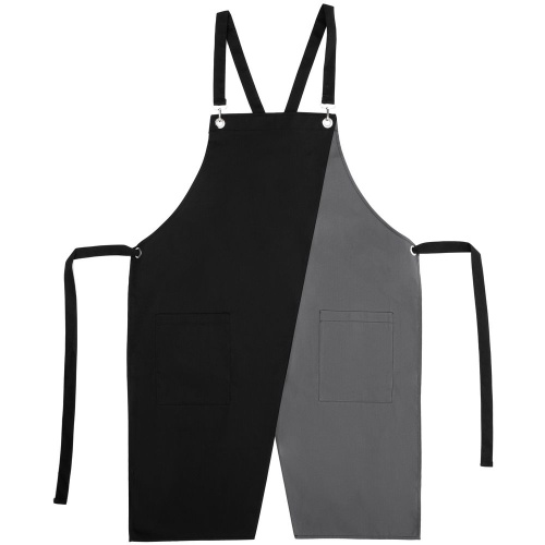 Фартук Picante, черный с темно-серым фото 2