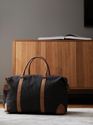 Дорожная сумка Bosler, черная фото 2