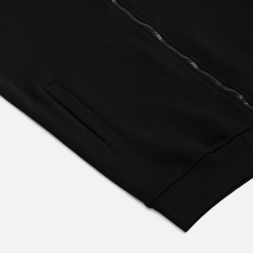 Бомбер унисекс Townie, черный фото 3