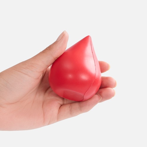 Антистресс «Капля», красный фото 3