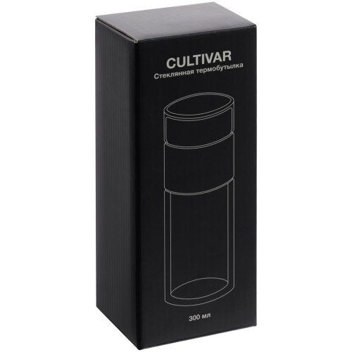 Бутылка для заваривания Cultivar, черная фото 4 Бутылка для заваривания Cultivar, черная фото 4
