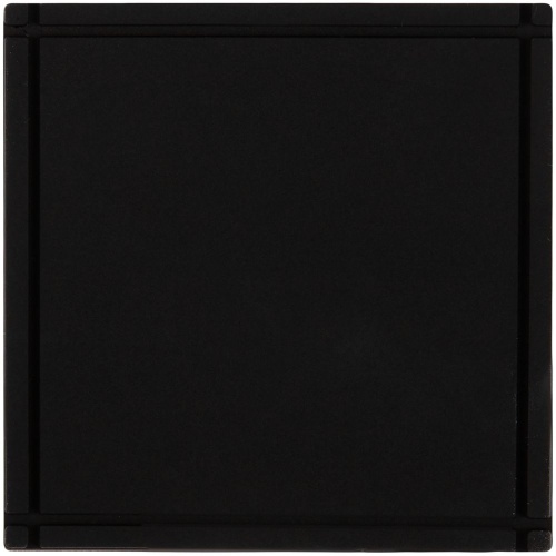 Лейбл из ПВХ Dzeta, L, черный