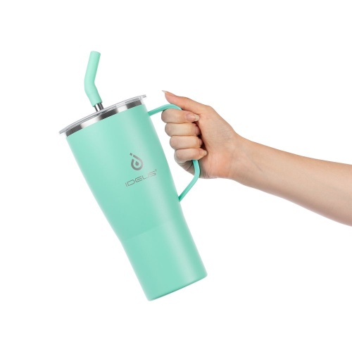 Термостакан Kasumigaoka, бирюзовый фото 4 Термостакан Kasumigaoka, бирюзовый фото 4