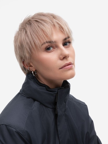 Куртка на стеганой подкладке Robyn, темно-синяя фото 16