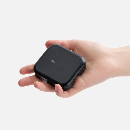 Складная станция беспроводной зарядки Trilogic, черная фото 3 Складная станция беспроводной зарядки Trilogic, черная фото 3