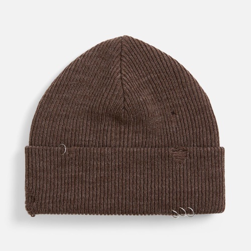 Шапка Ribelle, коричневый меланж