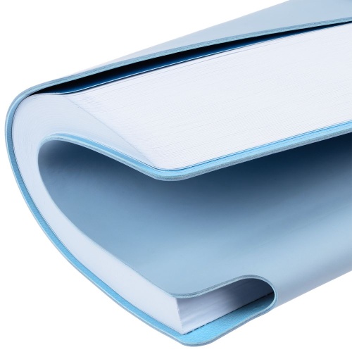 Ежедневник Flexpen Shall, недатированный, голубой фото 3