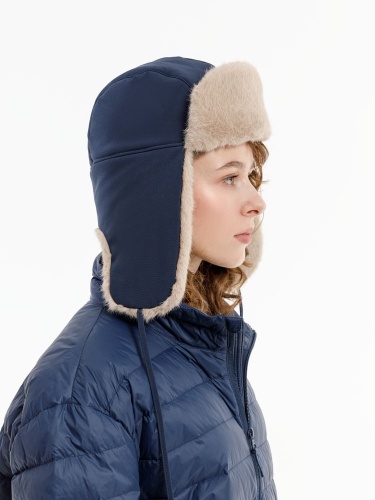 Шапка-ушанка Wasa, темно-синяя фото 5 Шапка-ушанка Wasa, темно-синяя фото 5