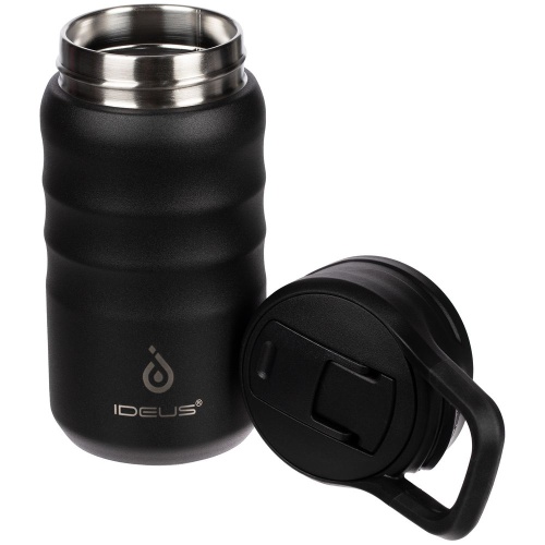 Термобутылка Fujisan, черная фото 4 Термобутылка Fujisan, черная фото 4