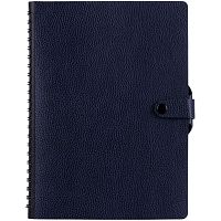 Ежедневник Strep Front на заказ, недатированный, темно-синий