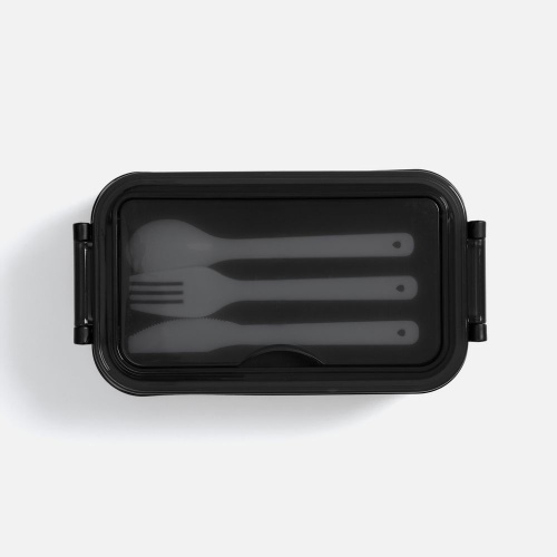 Ланчбокс Pranzo, черный фото 2