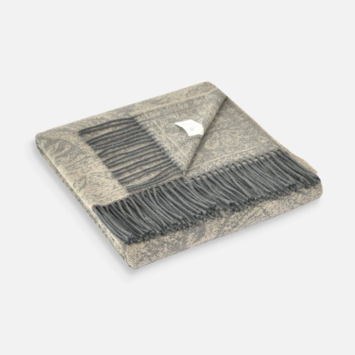 Плед Magnolia, коричневый фото 2