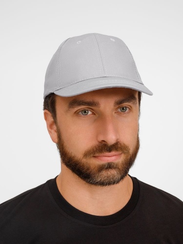 Бейсболка Apollo, серая фото 3 Бейсболка Apollo, серая фото 3