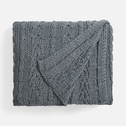 Плед Eloisa, серый меланж фото 2