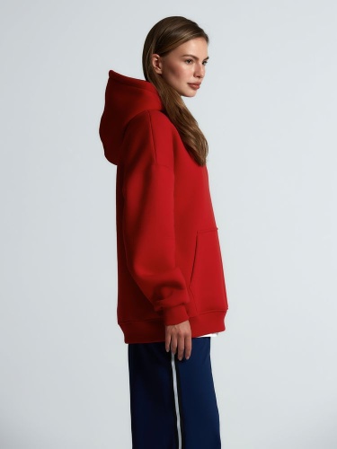 Худи Kulonga Oversize, красное фото 9