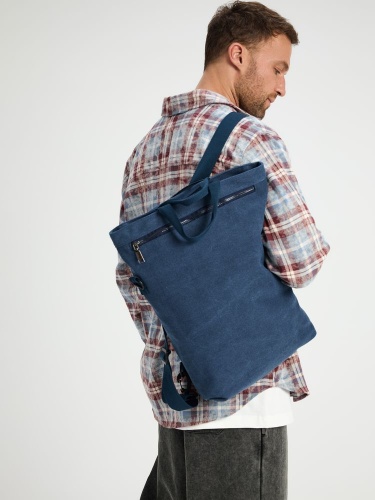 Рюкзак-шопер Casual, синий фото 5 Рюкзак-шопер Casual, синий фото 5