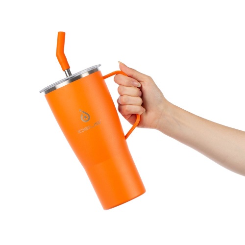 Термостакан Kasumigaoka, оранжевый фото 6 Термостакан Kasumigaoka, оранжевый фото 6