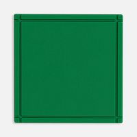 Лейбл из ПВХ Dzeta, L, зеленый