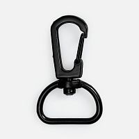Застежка-карабин Snap Hook, M, черная