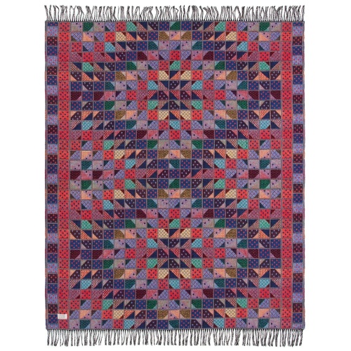 Плед Illinois, бордовый фото 3