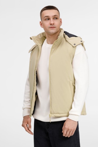 Жилет унисекс Sfera, бежевый Жилет унисекс Sfera, бежевый