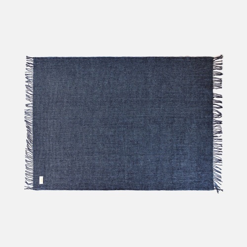 Плед Deepak, синий фото 2