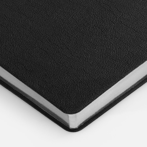 Ежедневник Petrus, недатированный, черный с серебром фото 3