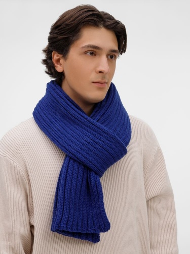 Шарф HappyGo, синий фото 5 Шарф HappyGo, синий фото 5