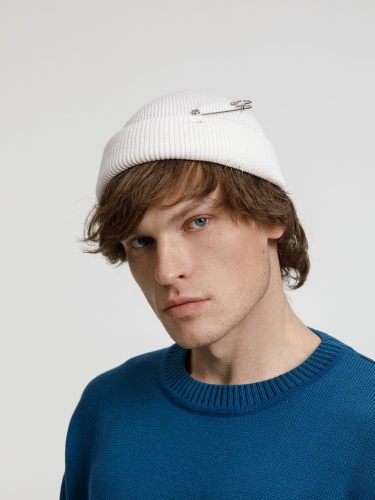 Шапка Pricker, белая фото 4 Шапка Pricker, белая фото 4