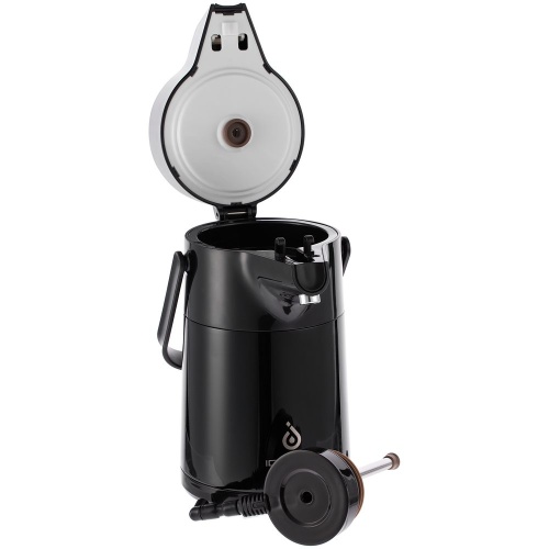 Термос с помпой Jiayi, черный фото 3