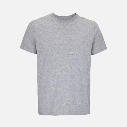 Футболка унисекс Lyam, серый меланж фото 2