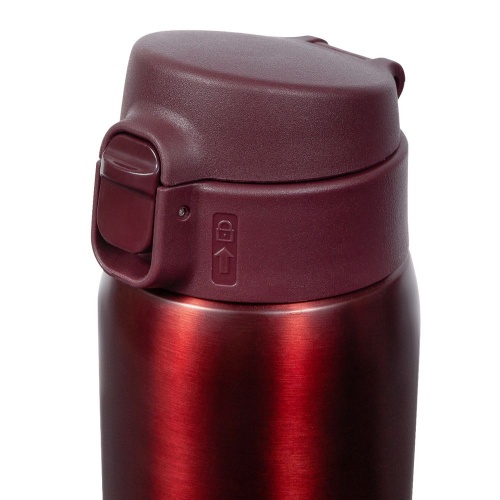 Термокружка Relaxika, бордовая фото 2 Термокружка Relaxika, бордовая фото 2