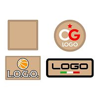 Шеврон из габардина Gabo S, бежевый