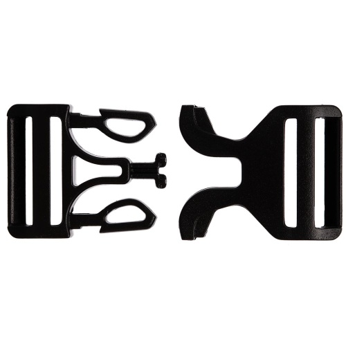 Застежка-пряжка Fibbia, черная фото 2