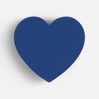 Джибитс из ПВХ «Сердце», синий