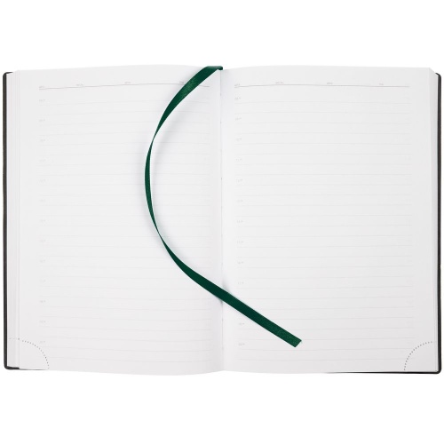 Ежедневник Vivian Metal, недатированный, зеленый фото 3 Ежедневник Vivian Metal, недатированный, зеленый фото 3