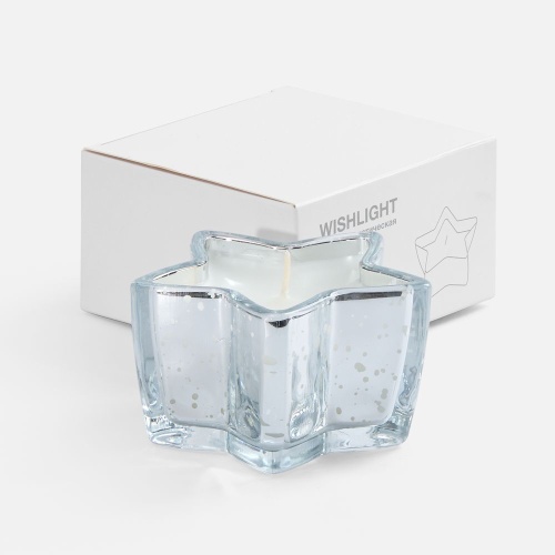 Свеча Wishlight, серебристая фото 2 Свеча Wishlight, серебристая фото 2