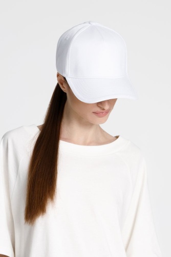 Бейсболка C1, белая фото 4 Бейсболка C1, белая фото 4