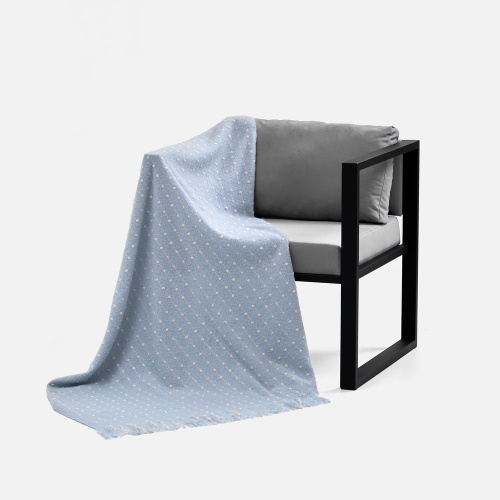 Плед Laforet, голубой фото 5 Плед Laforet, голубой фото 5