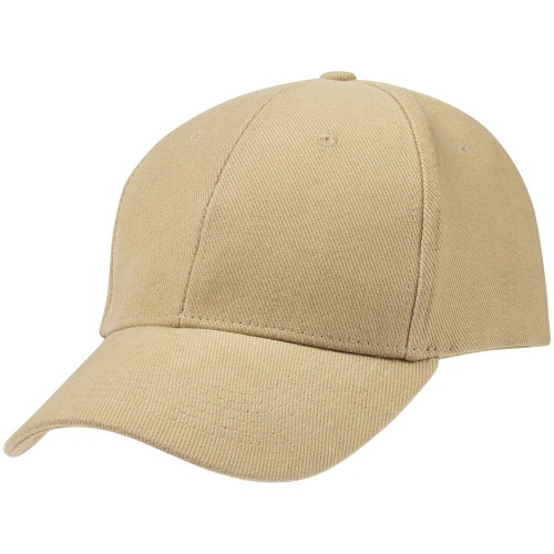 Бейсболка Hillside, бежевая фото 2 Бейсболка Hillside, бежевая фото 2