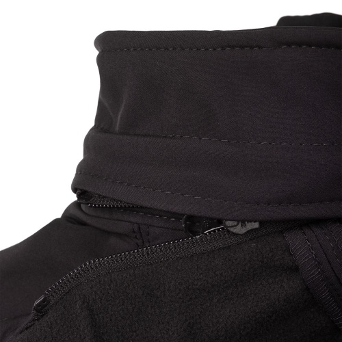 Куртка мужская Hooded Softshell черная фото 5