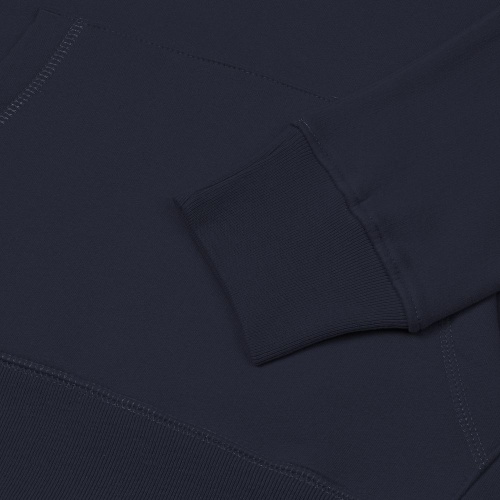 Толстовка с капюшоном унисекс Hoodie, темно-синяя фото 5