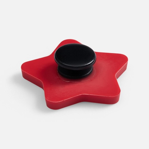 Джибитс из ПВХ «Звезда», красный фото 2