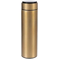 Смарт-бутылка с заменяемой батарейкой Long Therm, золотистая