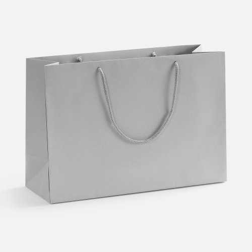 Пакет бумажный Ample Thin M, серый Пакет бумажный Ample Thin M, серый