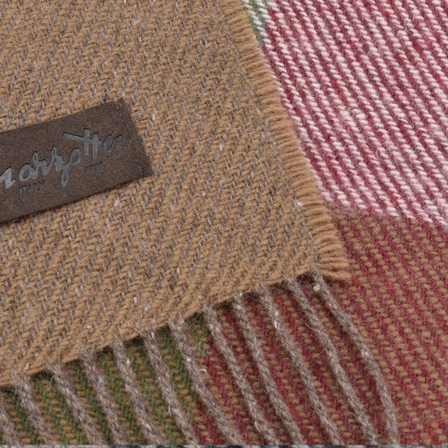 Плед Аrequipa, бордовый с бежевым фото 2