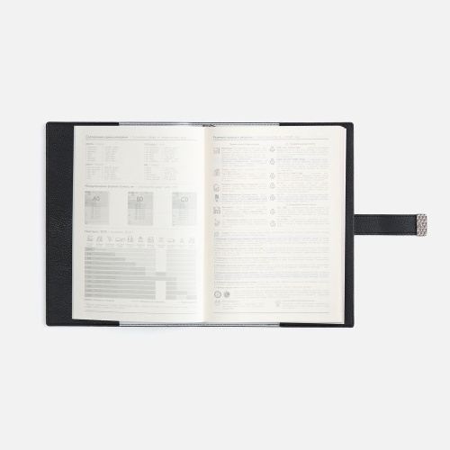 Ежедневник Repute, недатированный, черный фото 4 Ежедневник Repute, недатированный, черный фото 4
